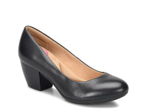 �R���t�H�[�e�B�o ���f�B�[�X �V���[�Y �p���v�X ComfortivaAmora Pump Black �u���b�N