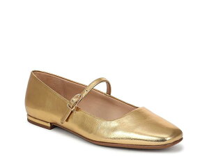 �t�����R�T���g ���f�B�[�X �V���[�Y �p���v�X Franco SartoValie Mary Jane Flat Gold Metallic Synthetic �S�[���h