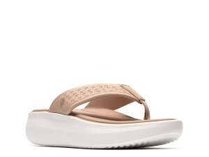 �N���[�N�X ���f�B�[�X �V���[�Y �T���_�� ClarksCloudsteppersolevana Post Sandal Sand �T���h
