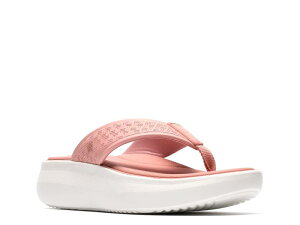 �N���[�N�X ���f�B�[�X �V���[�Y �T���_�� ClarksCloudsteppersolevana Post Sandal Dusty Pink �s���N