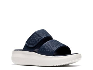 �N���[�N�X ���f�B�[�X �V���[�Y �T���_�� ClarksCloudsteppersolevana Star Sandal Navy �l�C�r�[