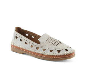 �X�v�����O�X�e�b�v ���f�B�[�X �V���[�Y �X���b�|���E���[�t�@�[ Spring StepAnoura Slip-On Stone Grey �O���[