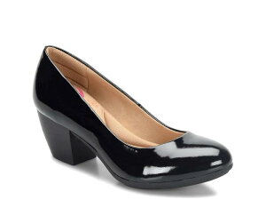 �R���t�H�[�e�B�o ���f�B�[�X �V���[�Y �p���v�X ComfortivaAmora Pump Black �u���b�N