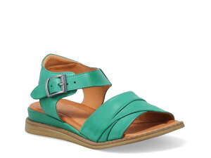 �~�Y���[�Y ���f�B�[�X �V���[�Y �T���_�� Miz MoozHaley Sandal Green �O���[��