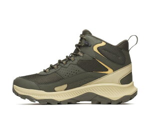 ������ �����Y �V���[�Y �u�[�c�E���C���u�[�c MerrellSpeed Strike 2 Waterproof Hiking Boot - Men's Dark Green �O���[��