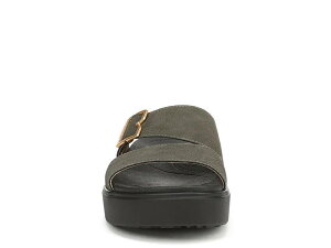 �h�N�^�[�E�V���[�� ���f�B�[�X �V���[�Y �T���_�� �v���b�g�t�H�[�� Dr. Scholl'sMadison Cloud Platform Sandal Olive Green �O���[��