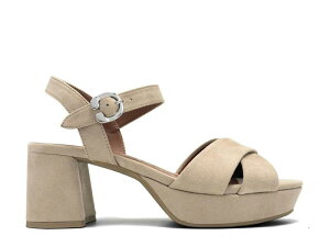 �G�A���\�[���Y ���f�B�[�X �V���[�Y �T���_�� �v���b�g�t�H�[�� AerosolesCosmos Platform Sandal Dark Brown �u���E��