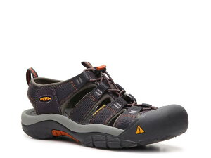 �L�[�� �����Y �V���[�Y �T���_�� KeenKeenewport H2 Sandal Navy Blue/Orange/Grey �O���[