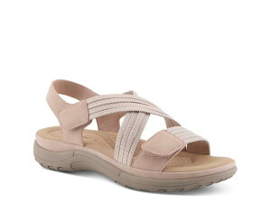 �t���N�T�X ���f�B�[�X �V���[�Y �T���_�� Flexus by Spring StepCrossbeam Wedge Sandalight Pink �s���N