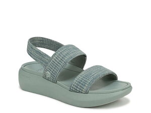 �o�C�I�j�b�N ���f�B�[�X �V���[�Y �T���_�� VionicSky Wedge Sandalight Green �O���[��