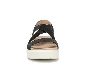 �h�N�^�[�E�V���[�� ���f�B�[�X �V���[�Y �T���_�� �v���b�g�t�H�[�� Dr. Scholl'sMadison Cloud Ease Platform Sandal Black �u���b�N