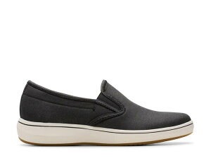 �N���[�N�X ���f�B�[�X �V���[�Y �X���b�|���E���[�t�@�[ ClarksCloudsteppers Breezesky Zoe Slip-On Black �u���b�N