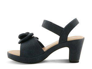�p�g���V�A ���f�B�[�X �V���[�Y �T���_�� PatriziaBowdee Sandal Dark Denim Blue �f�j��