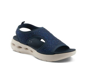 �t���N�T�X ���f�B�[�X �V���[�Y �T���_�� FlexusGosselin Sandal Navy �l�C�r�[