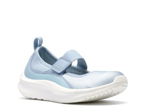 �N���[�N�X ���f�B�[�X �V���[�Y �X���b�|���E���[�t�@�[ ClarksCloudsteppersolevana Jane Slip-On Light Blue �u���[