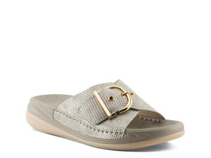 �t���N�T�X ���f�B�[�X �V���[�Y �T���_�� FlexusBrewer Sandal Grey �O���[