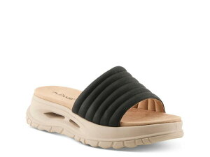 �t���N�T�X ���f�B�[�X �V���[�Y �T���_�� FlexusFilman Sandal Black �u���b�N