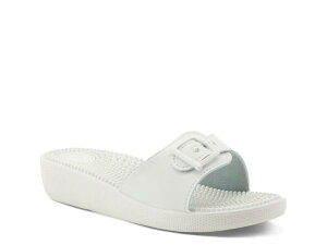 �t���N�T�X ���f�B�[�X �V���[�Y �T���_�� FlexusSabala Sandal White �z���C�g