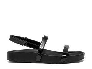 �G�A���\�[���Y ���f�B�[�X �V���[�Y �T���_�� AerosolesLiana Sandal Black �u���b�N