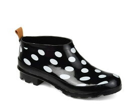 ジュルネ コレクション レディース ブーツ・レインブーツ シューズ Rainer Rain Boot Black/White Polka Dot Print