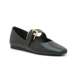 �X�e�B�[�u �}�f�� ���f�B�[�X �V���[�Y �p���v�X Steve Madden Zarah Mary Jane Flat Black �u���b�N