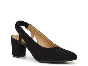 �n�b�V���p�s�[ ���f�B�[�X �V���[�Y �p���v�X Hush Puppies Litny Pump Black Suede �u���b�N