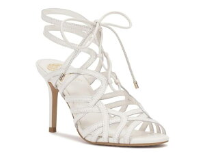 ���B���X�J���[�g ���f�B�[�X �V���[�Y �T���_�� Vince Camuto Tilly Sandal Bianco Leather