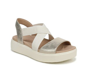 �h�N�^�[�E�V���[�� ���f�B�[�X �V���[�Y �T���_�� �v���b�g�t�H�[�� Dr. Scholl's Madison Cloud Ease Platform Sandalight Gold �S�[���h