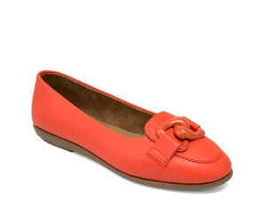 �G�A���\�[���Y ���f�B�[�X �V���[�Y �p���v�X Aerosoles Bell Ballet Flat Orange �I�����W