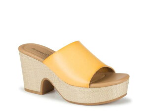 �x�A�g���b�v�X ���f�B�[�X �V���[�Y �T���_�� �v���b�g�t�H�[�� Baretraps Teah Platform Sandal Yellow �C�G���[