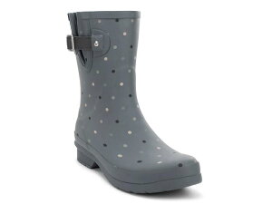 �`���[�J ���f�B�[�X �V���[�Y �u�[�c�E���C���u�[�c �_�E�� Chooka Downpour Dot Rain Boot - Women's Grey/Multicolor Polka Dots �O���[