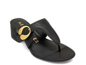 �G�A���\�[���Y ���f�B�[�X �V���[�Y �T���_�� Aerosoles Cloude Sandal Black �u���b�N