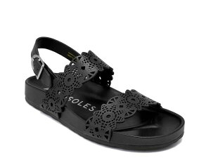 �G�A���\�[���Y ���f�B�[�X �V���[�Y �T���_�� Aerosoles Lily Sandal Black �u���b�N