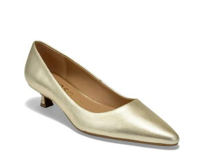�G�A���\�[���Y ���f�B�[�X �V���[�Y �p���v�X Aerosoles Rana Pump Gold Metallic �S�[���h