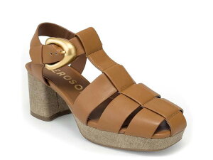 �G�A���\�[���Y ���f�B�[�X �V���[�Y �T���_�� �v���b�g�t�H�[�� Aerosolesoave Platform Sandal Dark Brown �u���E��