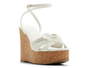 �A���h ���f�B�[�X �V���[�Y �T���_�� Aldo Tainah Wedge Sandal Off White �I�t�z���C�g