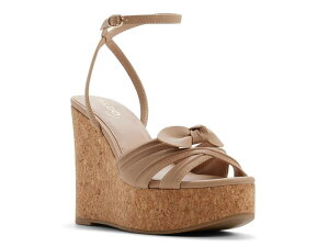 �A���h ���f�B�[�X �V���[�Y �T���_�� Aldo Tainah Wedge Sandal Taupe �g�[�v