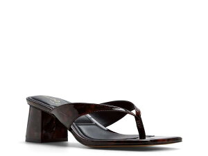 �A���h ���f�B�[�X �V���[�Y �T���_�� Aldo Antonina Sandal Brown/Black Tortoise Shell �u���b�N