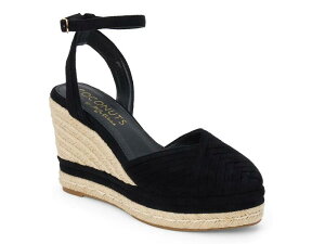 �R�R�i�b�c�o�C�}�b�e�V�B ���f�B�[�X �V���[�Y �T���_�� Coconuts by Matisse Becca Espadrille Wedge Sandal Black �u���b�N