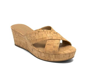 �G�A���\�[���Y ���f�B�[�X �V���[�Y �T���_�� Aerosoles Cruis Wedge Sandal Natural Beige �x�[�W��