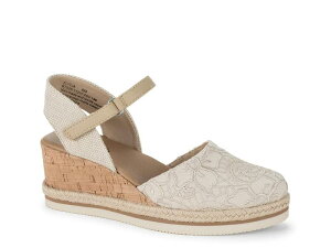 �x�A�g���b�v�X ���f�B�[�X �V���[�Y �p���v�X Baretraps Alycia Wedge Pump Cream �N���[��