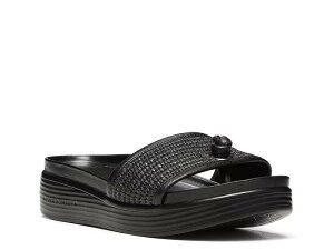 �h�i���h�v���l�[�� ���f�B�[�X �V���[�Y �T���_�� Donald Pliner Farrah Wedge Sandal Black �u���b�N
