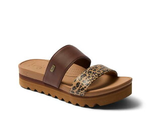 ���[�t ���f�B�[�X �V���[�Y �T���_�� ReefBanded Horizon Hi Sandal Dark Brown �u���E��