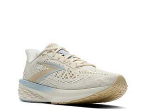 �u���b�N�X ���f�B�[�X �V���[�Y �X�j�[�J�[ BrooksLaunch 12 Running Shoe - Women's White/Blue �z���C�g