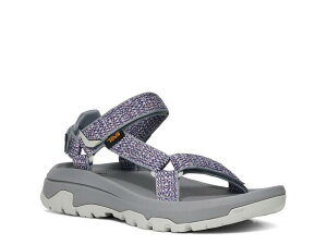 �e�o ���f�B�[�X �V���[�Y �T���_�� TevaHurricane XLT3 Sandal - Women's Blue/Grey �O���[