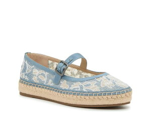 ���b�L�[�u�����h ���f�B�[�X �V���[�Y �p���v�X Lucky BrandOdilla Espadrille Mary Jane Light Blue �u���[