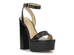 �W�F�V�J�V���v�\�� ���f�B�[�X �V���[�Y �T���_�� �v���b�g�t�H�[�� Jessica SimpsonAxtyn Platform Sandal Black �u���b�N
