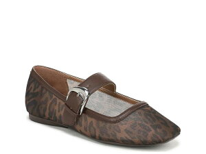 �i�`�����C�U�[ ���f�B�[�X �V���[�Y �p���v�X NaturalizerCosmic Mary Jane Brown Leopard �u���E��