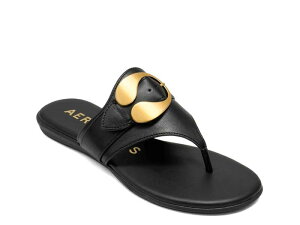 �G�A���\�[���Y ���f�B�[�X �V���[�Y �T���_�� AerosolesGlam Sandal Black �u���b�N