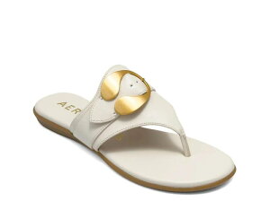 �G�A���\�[���Y ���f�B�[�X �V���[�Y �T���_�� AerosolesGlam Sandal Off White �I�t�z���C�g